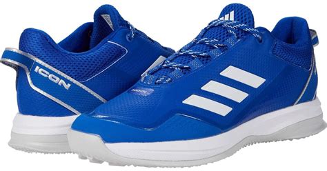 adidas Lace Icon 7 Turf Baseball Cleats in Blue for Men - Lyst