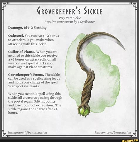 an image of a green plant with the words groweezer's sickle on it