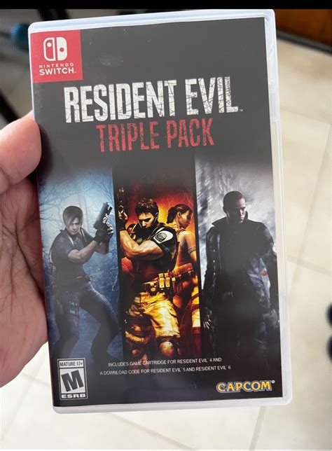 Resident Evil Triple Pack, Video Gaming, Video Games, Nintendo on Carousell