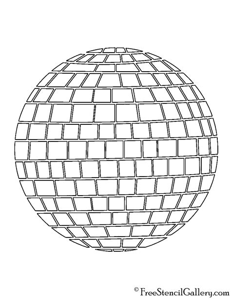 Disco Ball Printable - Printable Word Searches