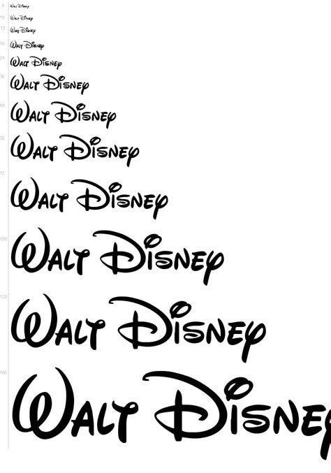 Free download: Walt Disney font | Disney font, Disney font free, Disney ...