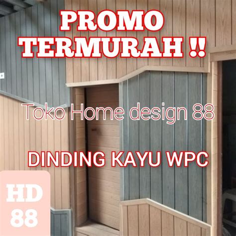 Jual dinding kayu wpc dinding wpc wall panel | Shopee Indonesia