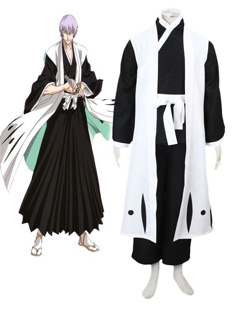 Bleach Soul Reaper Kimono Uniform Cosplay Costumes | cosercosplay.com