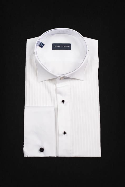 TUXEDO SHIRT-WHITE – ORANGESQUARE