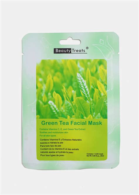 Green Tea Facial Sheet Mask – Shop Miss A