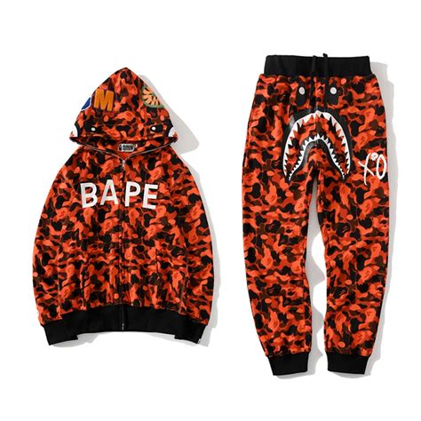 Bape Shark PANT and Hoodie - BAPE Clothing