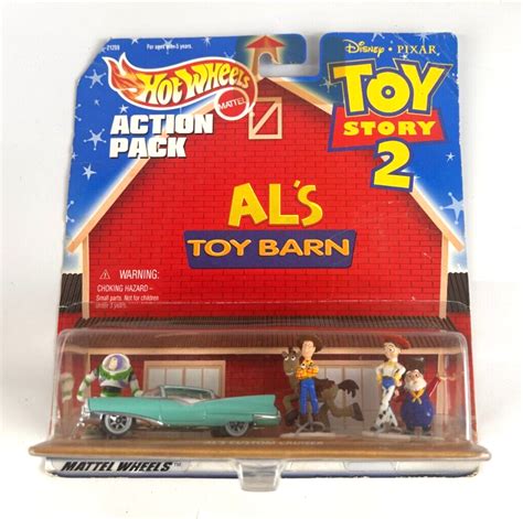 Vintage Hot Wheels TOY STORY 2 Al's Toy Barn Action Pack Disney Pixar | eBay