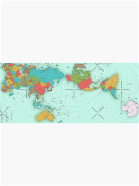 "Authagraph World Map" Poster for Sale by GiftsUniverse | Redbubble