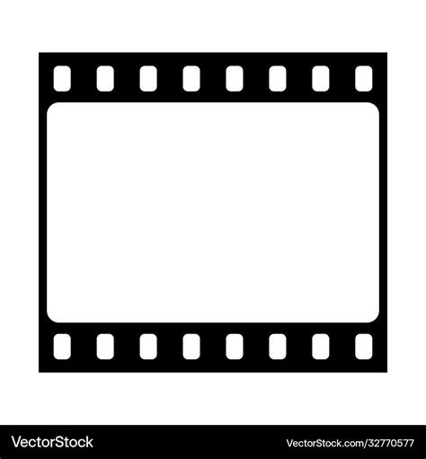 Movie frame icon Royalty Free Vector Image - VectorStock