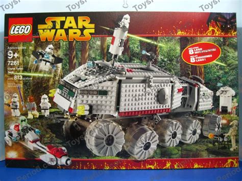 Star Wars Sets - LEGO 7261 Clone Turbo Tank Star Wars Battle Vehicle Set New