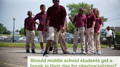 Should middle school students have recess? | Playworks