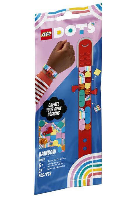 LEGO DOTS Rainbow Bracelet with Charms (41953) | LEGO