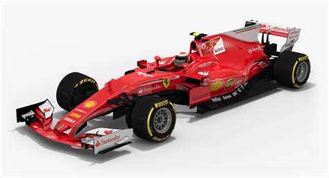 ferrari sf70h formula 1 3d model