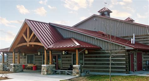 Red Metal Roofing & Walls: Pros, Cons, & Project Photos - Sheffield Metals