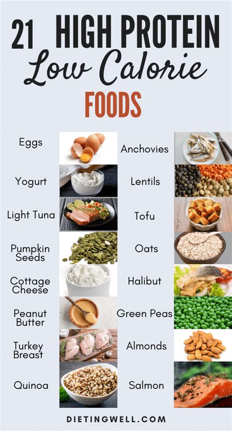 low calorie foods high in protein - Jasmin Roach