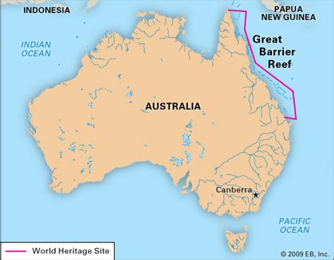 The great barrier reef - unique and physical enviroments in australia