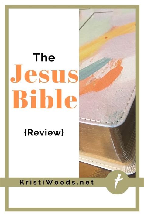 The Jesus Bible {Review} - Kristi Woods