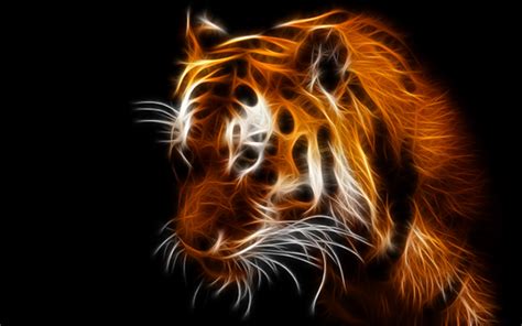 Glowing animals on Behance