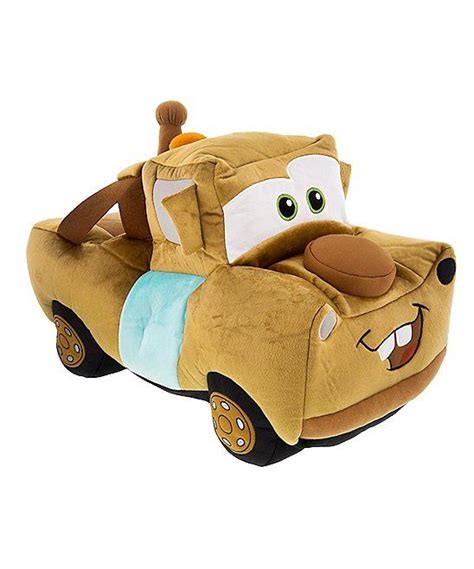 Take a look at this Cars 20'' Mater Flips Reversible Plush Toy today! | Plush pillows, Disney ...