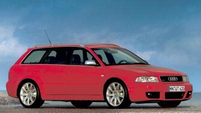 Specs for all Audi A4 (B5) Avant versions