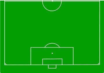 Blank Half Soccer Field Diagram