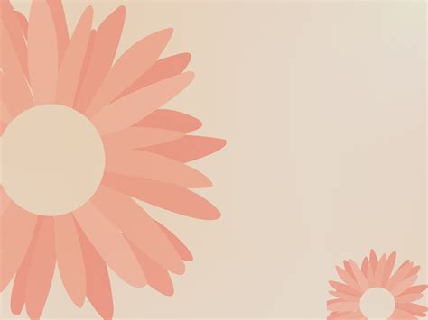 Hummingbird Pink Style Powerpoint Templates - Brown, Flowers, Orange - Free PPT Backgrounds and ...