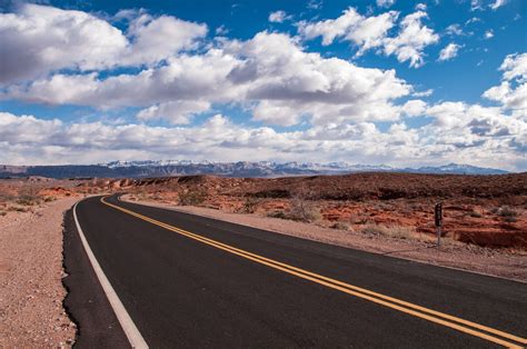 Desert Road - Just outside Valley of Fire National Park in Nevada. | Desert road, Valley of fire ...