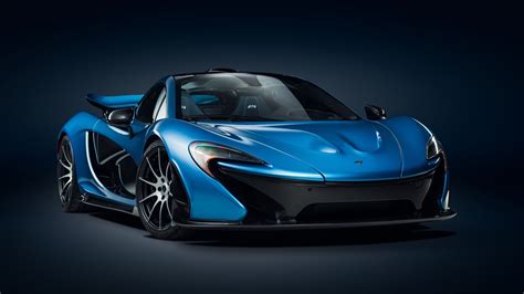 Mclaren P1 Light Blue Wallpaper