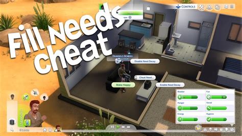 Sims 4 Needs Cheat Code at Paul Camacho blog