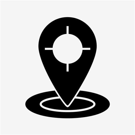 Gps Glifo Icono Negro PNG , Iconos Gps, Black Icons, Icono De Glifo PNG ...