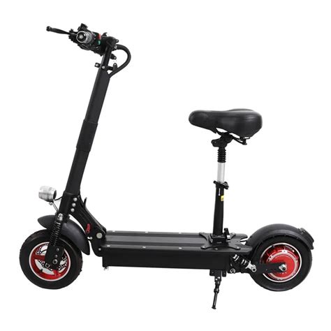 Folding Electric Scooter Electric Scooters 10 inch Single Drive 1000W 52V/48V Waterproof ...