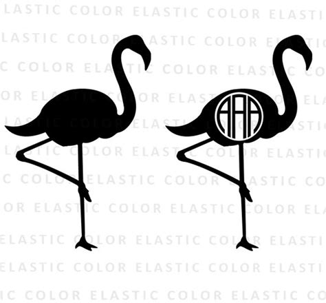 Flamingo Svg Flamingo Clipart Flamingo Vector Files Flamingo Silhouette Digital Download Svg ...