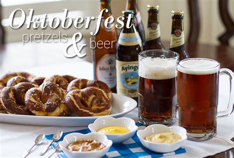 Oktoberfest Pretzels and Beer - By Lynny