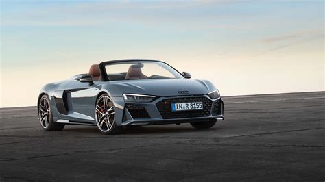 Audi R8 Spyder V10 2019 Front Wallpaper,HD Cars Wallpapers,4k Wallpapers,Images,Backgrounds ...