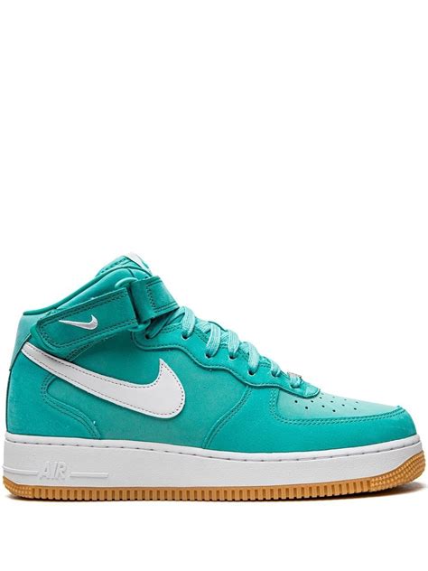 Nike Air Force 1 Mid "Washed Teal" Sneakers - Farfetch