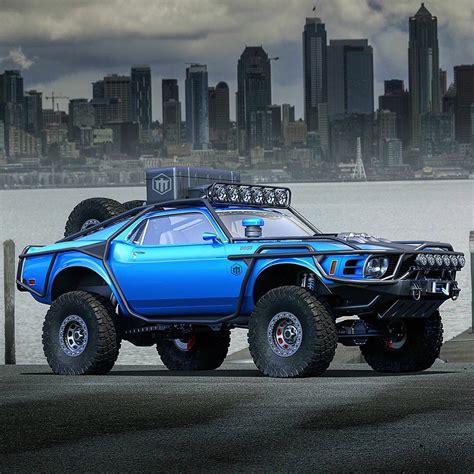 Lifted 1970 Ford Mustang Boss 302 Concept Has an Exoskeleton for Days - autoevolution