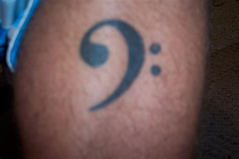 Bass Clef Tattoo by drbassman on DeviantArt