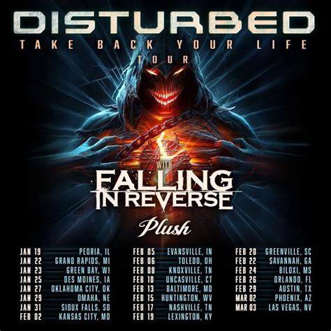 Event Disturbed - 17/02/2024 - Nashville - Bridgestone Arena - United States