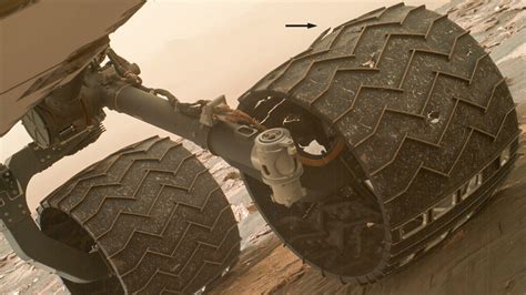 Wheel damage suggests Mars rover approaching mid-life crisis | Science | AAAS