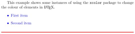 Using colours in LaTeX - Overleaf, Editor de LaTeX online