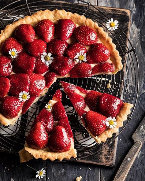 Strawberry Tart Recipe | The Feedfeed