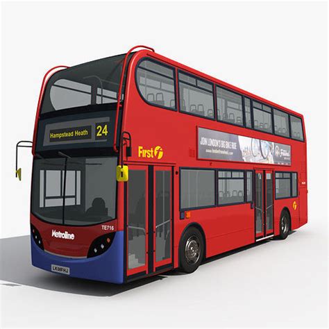 London Bus 3D model | CGTrader