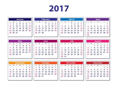 2017 Calendar Free Stock Photo - Public Domain Pictures