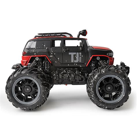 Big Wheel 1/16 Remote Control Monster Truck 2.4G Off Road Climbing RC ...