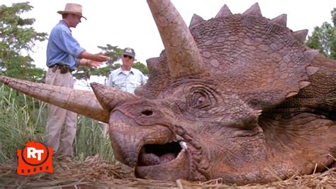 Jurassic Park (1993) - The Sick Triceratops Scene | Movieclips - YouTube