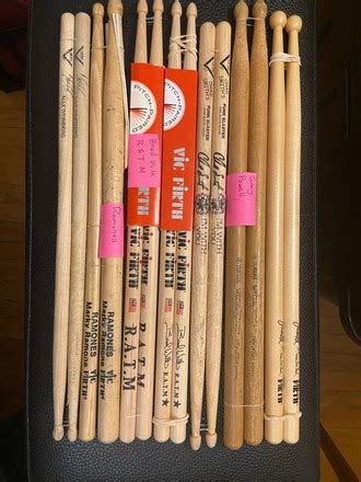 Rare collection of vintage drumsticks - DrumSellers.com