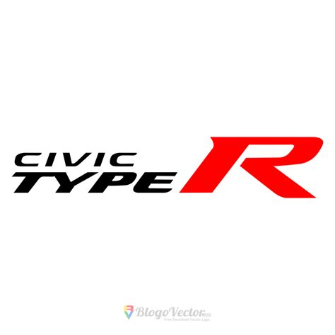 Honda Civic Type R Logo Vector - BlogoVector