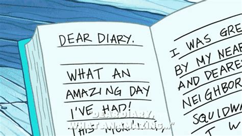 Spongebob Diary GIF - Spongebob Diary Deardiary - Discover & Share GIFs