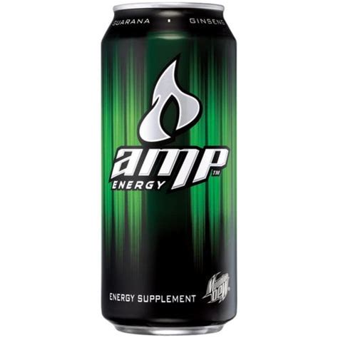 AMP Energy Original Citrus Flavored Energy Drink, 16 Fl. Oz. - Walmart.com - Walmart.com