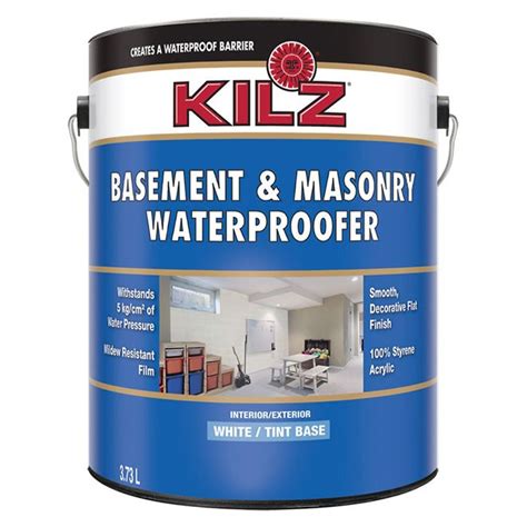 MASONRY WATERPROOFER | Best concrete paint, Basement flooring ...